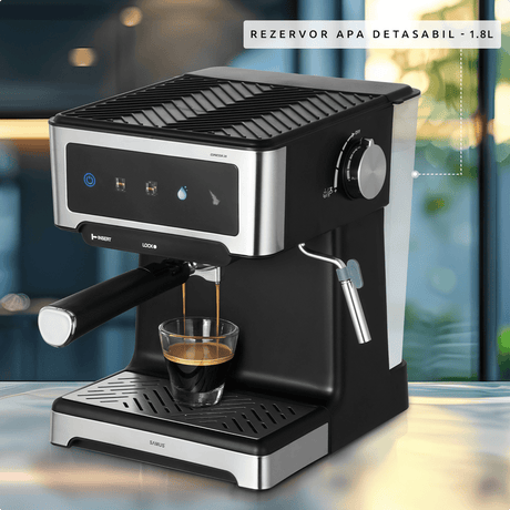 Samus Espressor automat Espressor Manual Samus | 1150W, 1.8L, Negru
