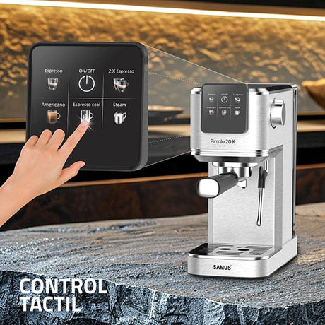 Samus Espressor automat Espressor Manual Samus | 1350W, 1.2L, Negru