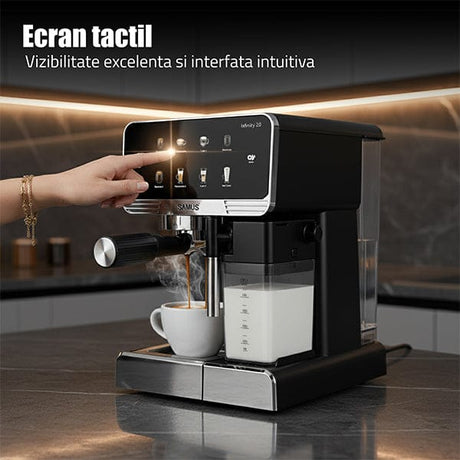 Samus Espressor automat Espressor Manual Samus | 1350W, 1.8L, Negru