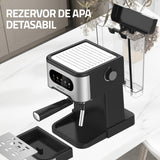 Samus Espressor automat Espressor Manual Samus Cafe Gusto 20 | 1350W, 1.5L, 20 bari, Inox