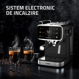 Samus Espressor automat Espressor Manual Samus Impression 20 | 1350W, 1.5L, 20 bari, Negru