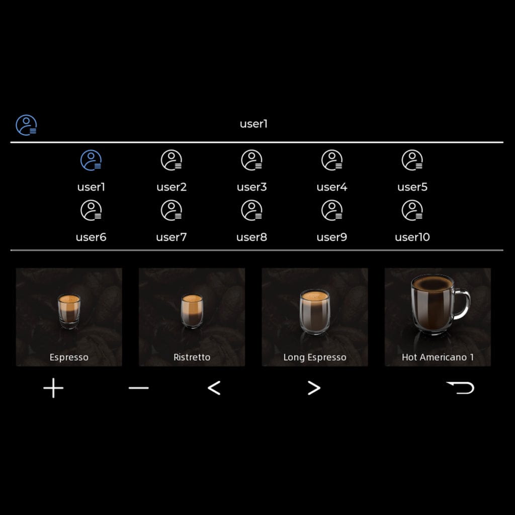 Samus Espressor automat Espressor Manual Samus | Negru