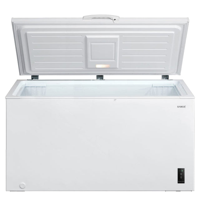 Samus Lada frigorifica Ladă Frigorifică Samus LS446E | 418L, Aluminiu, LED