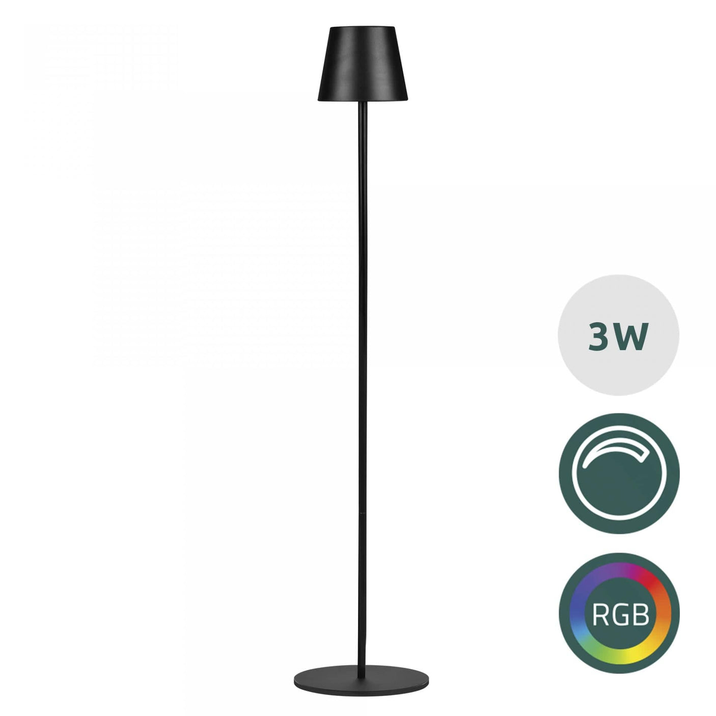 Samus Lampa LED Lampa LED Samus SLL1200-300LM-3W-3000K+RGB+DIMMER | LED