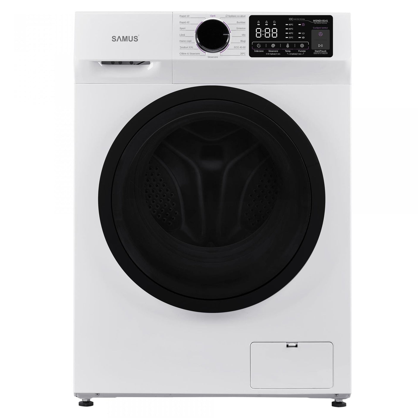 Samus Masina de spalat rufe Mașină de Spălat Rufe Inverter Samus | 8kg, 1400 RPM, 15 programe