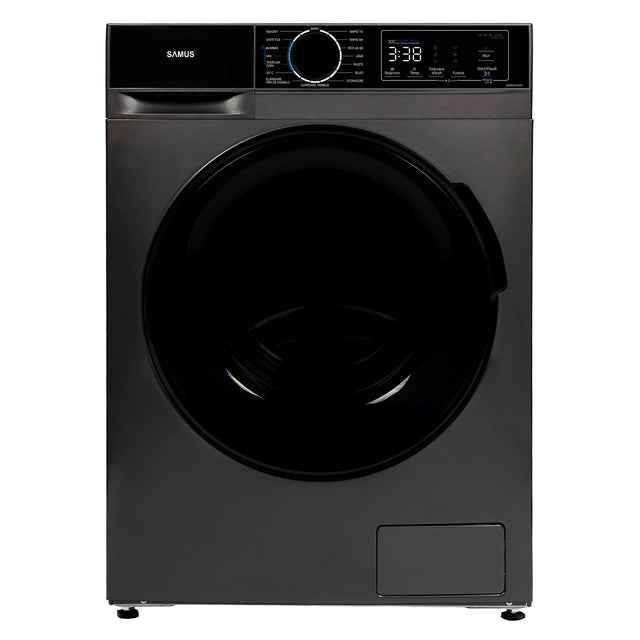 Samus Masina de spalat rufe Mașină de Spălat Rufe Inverter Samus | 8kg, 1400 RPM, 15 programe, Gri