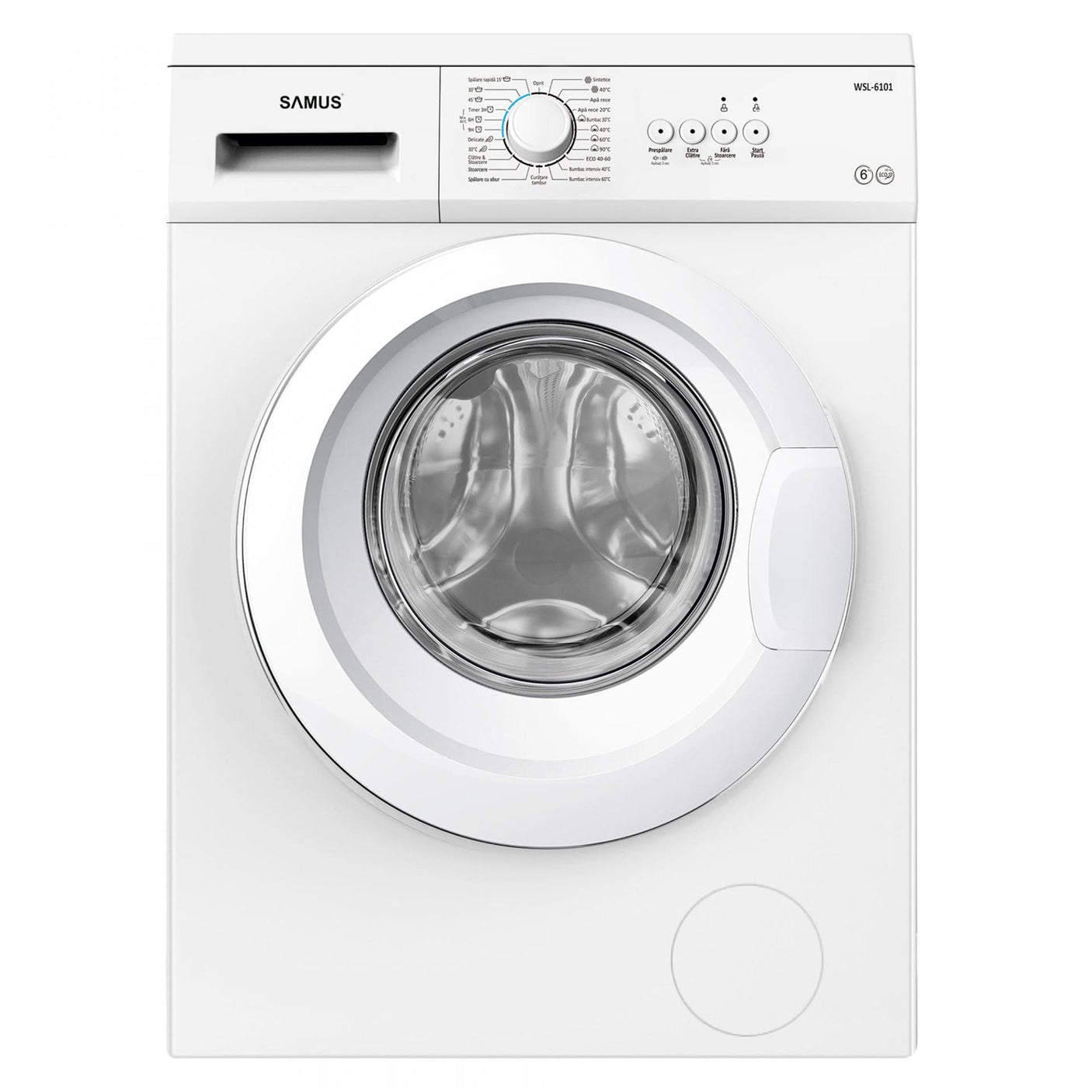 Samus Masina de spalat rufe Mașină de Spălat Rufe Slim Inverter Samus | 6kg, 1000 RPM, 23 programe