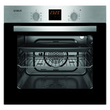 Samus Pachet built in Pachet Built-In Samus SC617EXV + PSG-64SG1 | Cuptor 56L 7 Functii + Plita Gaz 4 Arzatoare, Inox/Negru
