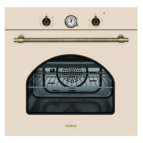 Samus Pachet built in Pachet Built-In Samus SC620VTV + PSG-64VG1 + HS604DHR | Cuptor 71L + Plita Gaz + Hota 60cm, Negru