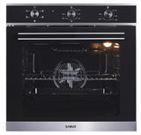 Samus Pachet built in Pachet Built-In Samus SC623GX5 + PSG-64SG1 | Cuptor 75L 5 Functii + Plita Gaz 4 Arzatoare, Negru