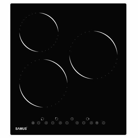 Samus Pachet built in Pachet Built-In Samus SC625GDX5 + PSVE-43BG2 | Cuptor 75L + Plita Vitroceramica 45cm, Clasa A, Negru