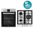 Samus Pachet built in Pachet Built-In Samus SCE458GTXV + PSG-43SX1 | Cuptor 47L + Plita Gaz 45cm, Clasa A, Inox