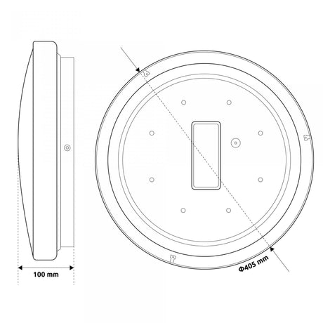 Samus Plafoniera LED Plafoniera LED Samus OR2SC-24W-4000K | 24W, LED