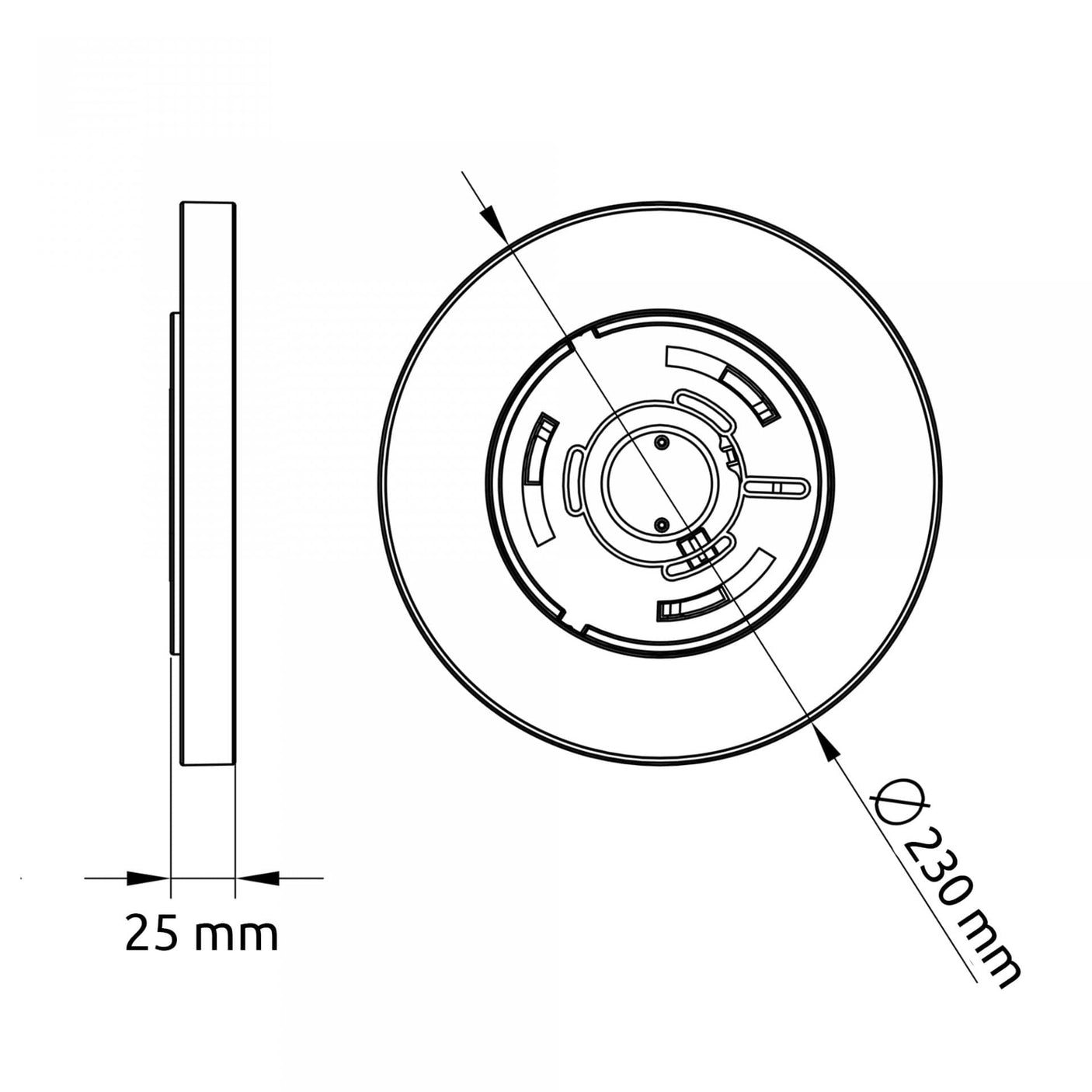 Samus Plafoniera LED Plafoniera LED Samus SLP230-2880LM-24W-3000K | 24W, LED