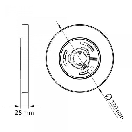 Samus Plafoniera LED Plafoniera LED Samus SLP230-2880LM-24W-3000K | 24W, LED
