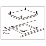Samus Plita electrica Plită Electrică Samus PSVE-64BG10 | 6800W, 60cm, Touch, Timer