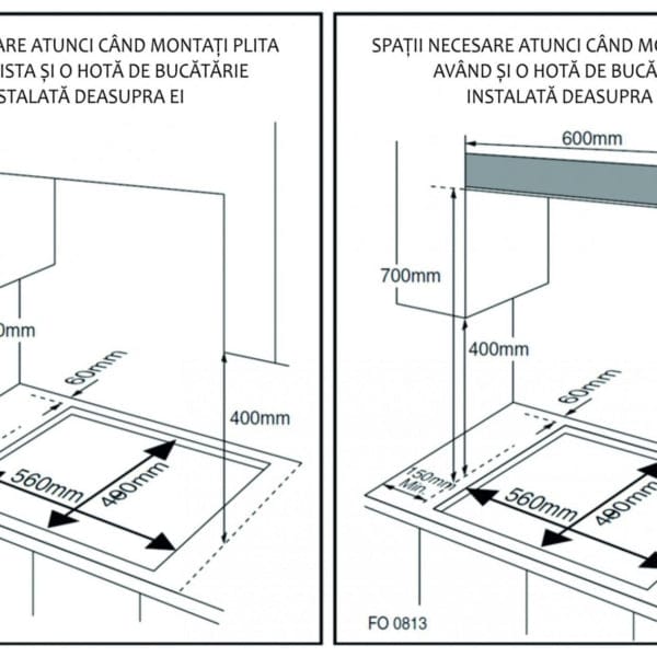 Samus Plita incorporabila Plită Incorporabilă Samus PSG-63SX1 | 9.8kg, 58cm, Gri