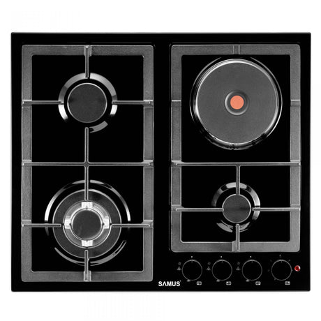 Samus Plita incorporabila Plită Incorporabilă Samus PSGE-63SB1 | 60cm, Negru