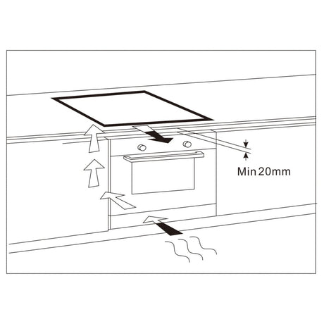 Samus Plita incorporabila Plită Incorporabilă Samus PSVE-64BMG4 | 6000W, 60cm