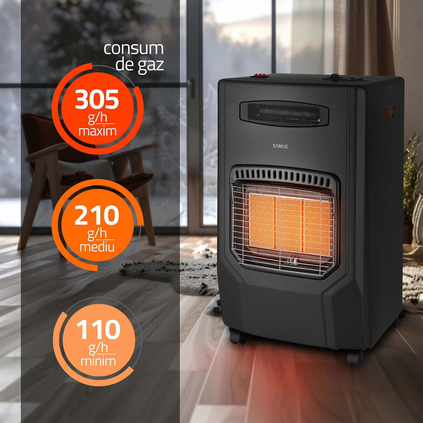 Samus Soba Pe Gaz Samus RS425H