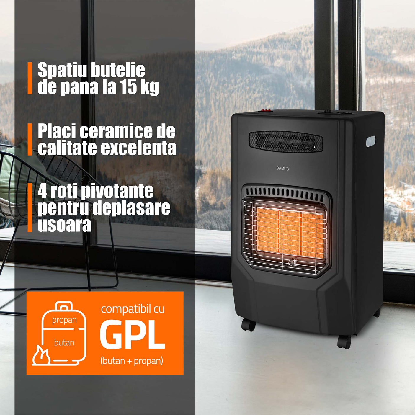 Samus Soba Pe Gaz Samus RS425H