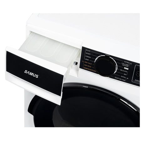 Samus Uscator de rufe Uscător de Rufe Samus SADP-835 | 8kg, 15 programe, Roșu