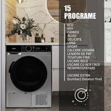 Samus Uscator de rufe Uscător de Rufe Samus SADP-836DS | 8kg, 15 programe, Roșu