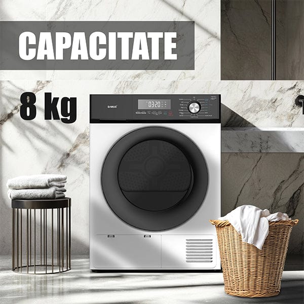 Samus Uscator de rufe Uscător de Rufe Samus SWDP-816 | 8kg, 15 programe