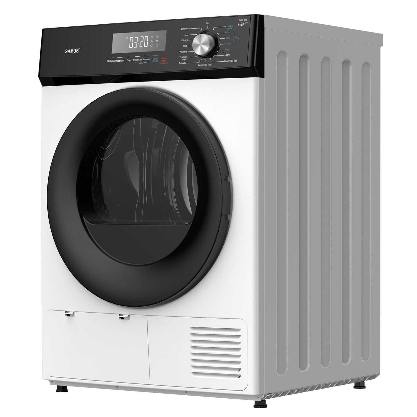 Samus Uscator de rufe Uscător de Rufe Samus SWDP-816 | 8kg, 15 programe
