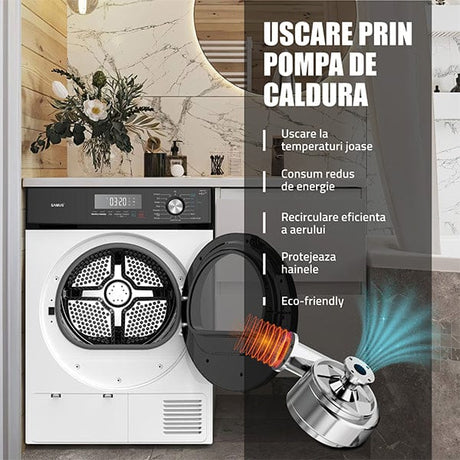 Samus Uscator de rufe Uscător de Rufe Samus SWDP-816 | 8kg, 15 programe