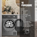 Samus Uscator de rufe Uscător de Rufe Samus SWDP-817DS | 8kg, 16 programe, Roșu