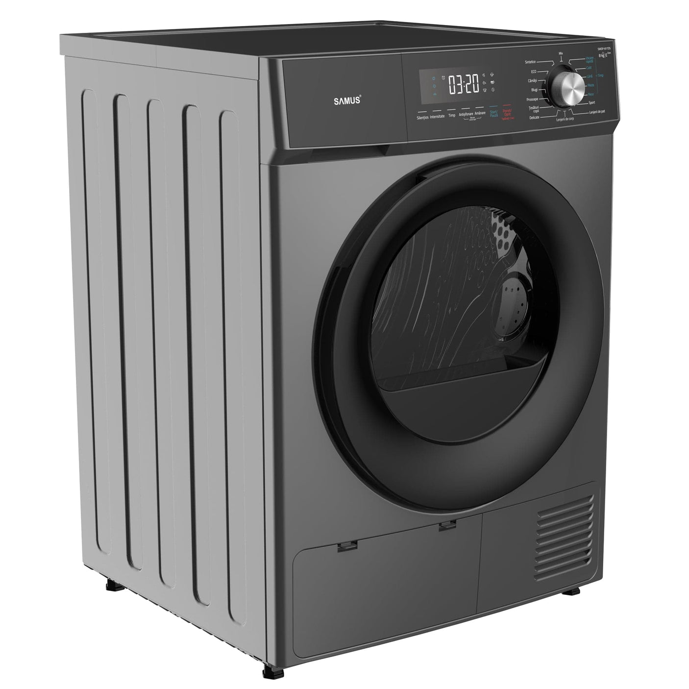 Samus Uscator de rufe Uscător de Rufe Samus SWDP-817DS | 8kg, 16 programe, Roșu