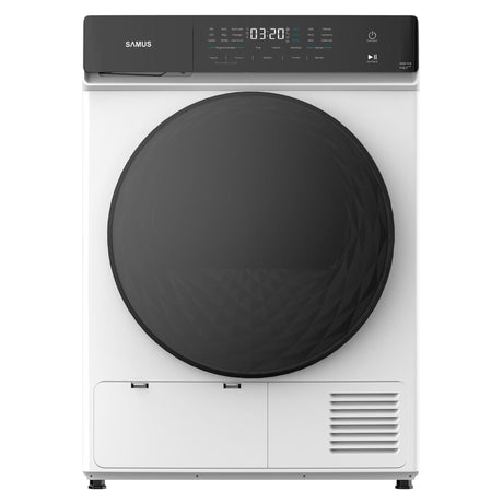 Samus Uscator de rufe Uscator de Rufe Samus SWDP-918 | 9kg, Pompa de Caldura, 18 Programe, Clasa E, Alb