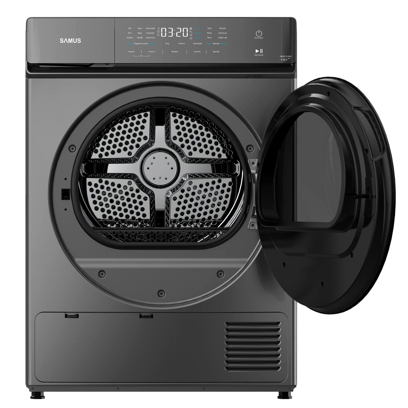 Samus Uscator de rufe Uscător de Rufe Samus SWDP-919DS | 9kg, 15 programe, Roșu