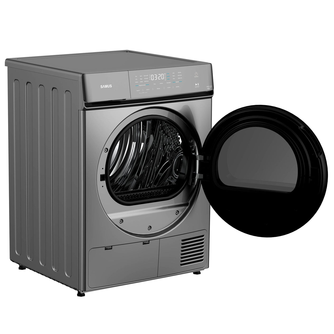 Samus Uscator de rufe Uscător de Rufe Samus SWDP-919DS | 9kg, 15 programe, Roșu