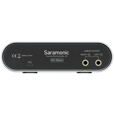 Mixer Audio Saramonic MV-Mixer | 4 Canale, USB-C, Portabil