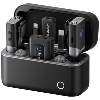Kit lavaliere wireless Saramonic Mix, 2TX-1RX2.4GHz