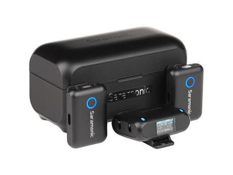 Saramonic Microfon profesional Microfon Saramonic BLINK500 B2+ | 1250mAh, Roșu, Wireless, LED