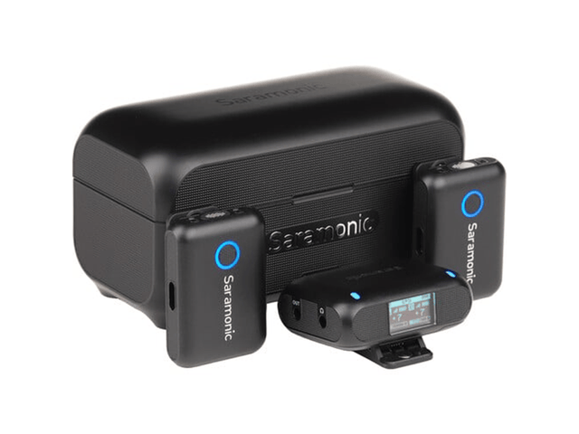 Saramonic Microfon profesional Microfon Saramonic BLINK500 B2+ | 1250mAh, Roșu, Wireless, LED