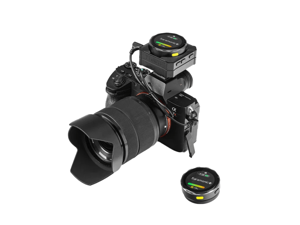 Saramonic Microfon profesional Microfon Saramonic BLINKME B2 | 1600mAh, Roșu, Smart, Wireless