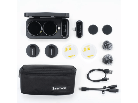 Saramonic Microfon profesional Microfon Saramonic BLINKME U2 | 3000mAh, Roșu, Smart, Wireless