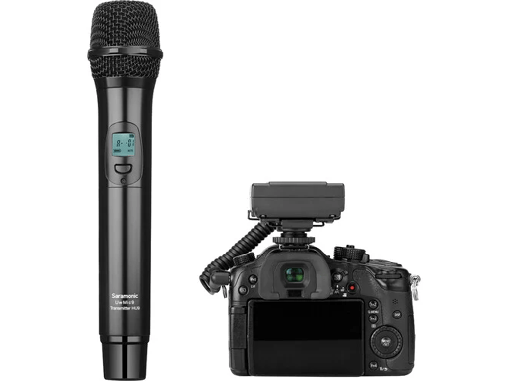 Saramonic Microfon profesional Microfon Saramonic UWMIC9 KIT4 | Negru, Wireless