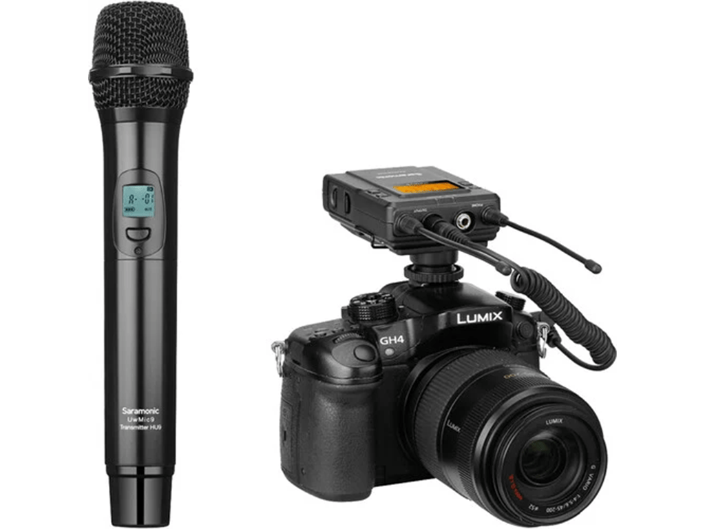 Saramonic Microfon profesional Microfon Saramonic UWMIC9 KIT4 | Negru, Wireless