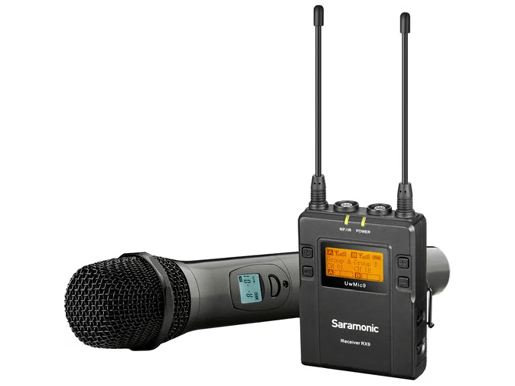 Saramonic Microfon profesional Microfon Saramonic UWMIC9 KIT4 | Negru, Wireless