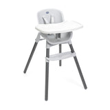 Scaun de Masa Chicco Evolutiv 3 în 1 Polly Zest, Moon Grey (gri), 6luni+