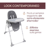 Scaun de Masa Chicco Polly Armonia Carrara, 0luni+
