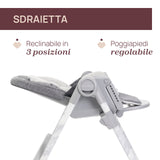 Scaun de Masa Chicco Polly Armonia Carrara, 0luni+