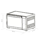 Cuptor electric Samus CS-45B2 | 45L, 56x41.7x35cm