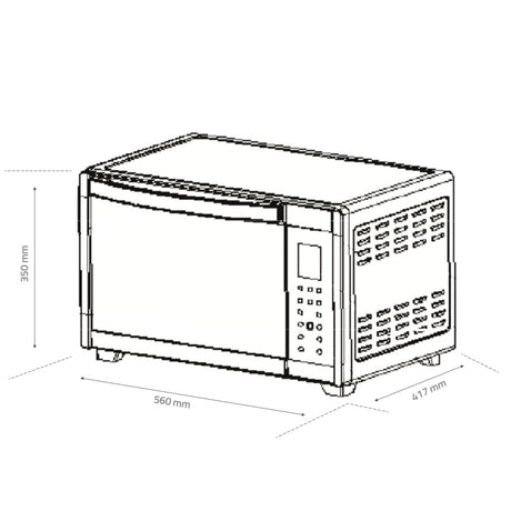 Cuptor electric Samus CSD-45BRC2 | 45L, 56x41.7x35cm