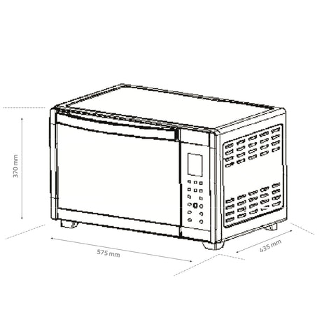 Cuptor Electric Samus CSDN-48BRCL3 | 1800W, 48L, 12 programe, Digital